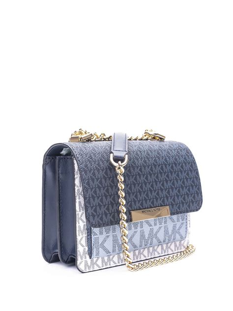 michael kors small blue bag